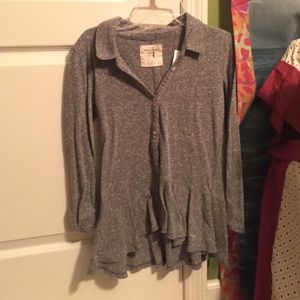 Fashionable Grey Abercrombie shirt