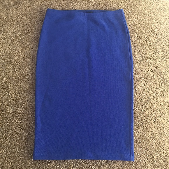 Forever 21 Dresses & Skirts - Forever 21 royal blue pencil skirt