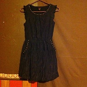 Classy Black studded dress