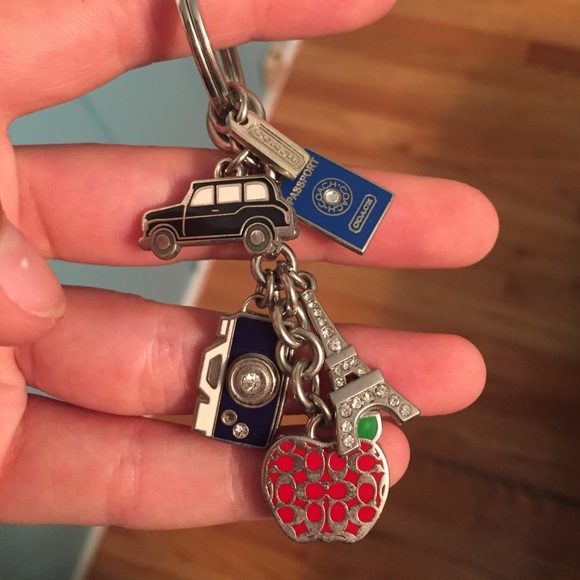 Beautiful coach keychain