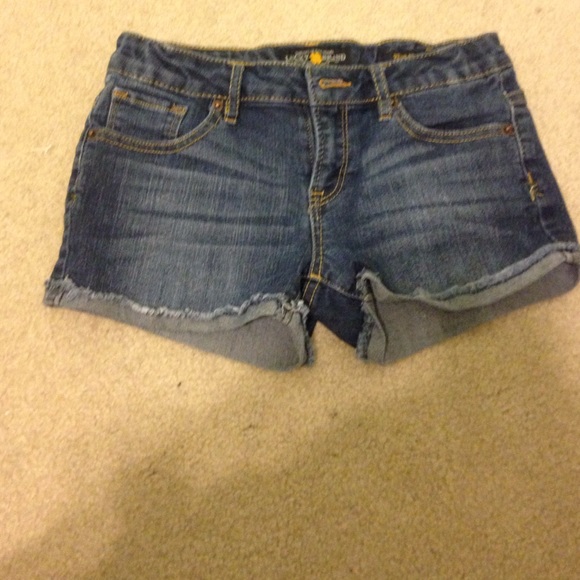 low rise shorts
