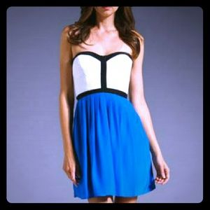 Gorgeous PARKER  Corset Silk Dress x Small