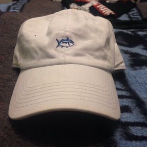 Southern Tide white adjustable hat
