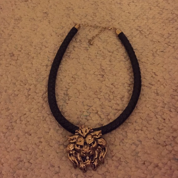 Lion head necklace