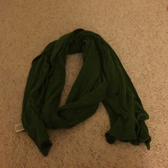 Soft green scarf