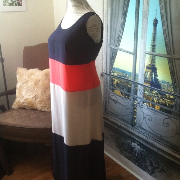 MICHAEL Michael Kors Colorblck Maxi, Sz 0X | NWOT - Picture 2 of 4