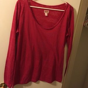 Pink Long sleeved shirt