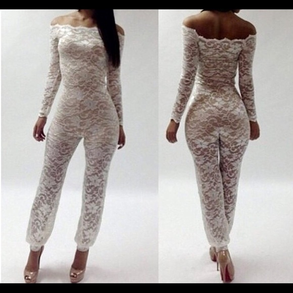 Lace jumpsuit