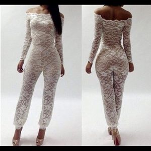 Lace jumpsuit