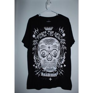 Pierce the Veil Sugar Skull Band Shirt