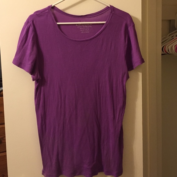 Purple tee shirt