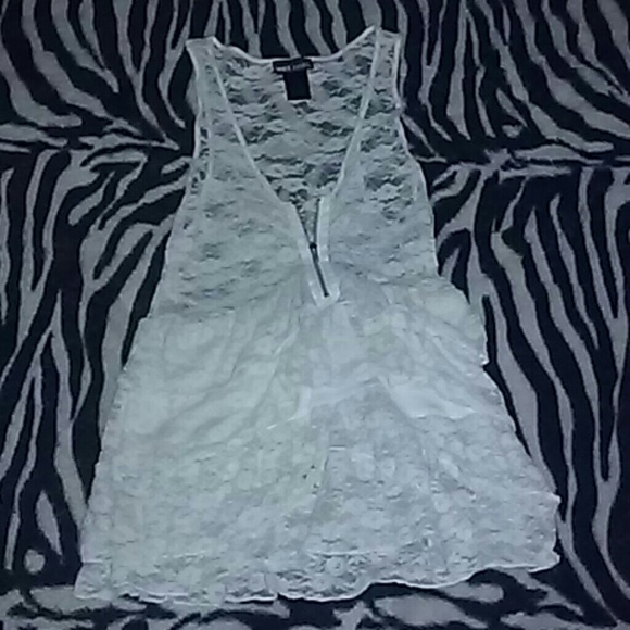 White Lace Blouse