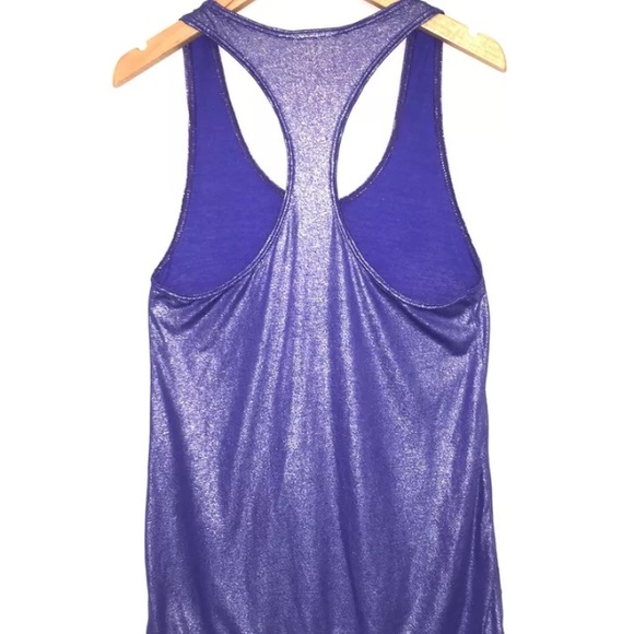 Free People Intimately Purple Racer Back Tank - Picture 3 of 4