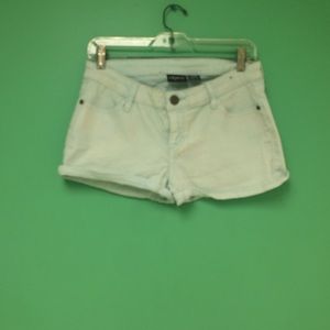 Mint high wasted shorts