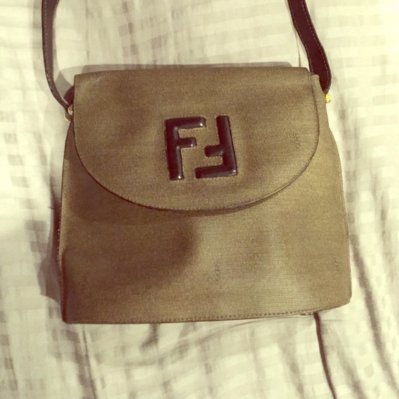 AUTHENTIC FENDI over the shoulder bag.