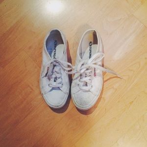 White Superga Sneakers