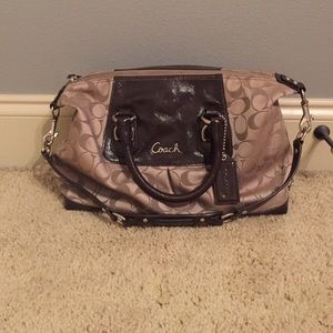 Brown/tan Coach Handbag