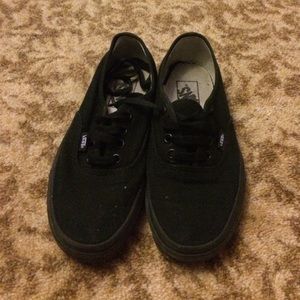 Black Vans! (ON HOLD)