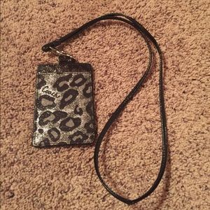 Coach ID Lanyard