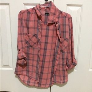 Vintage Pink Flannel