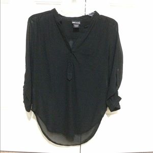 Sheer Black Shirt