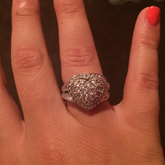 Judith ripka heart ring