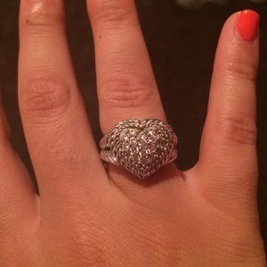 Judith ripka heart ring