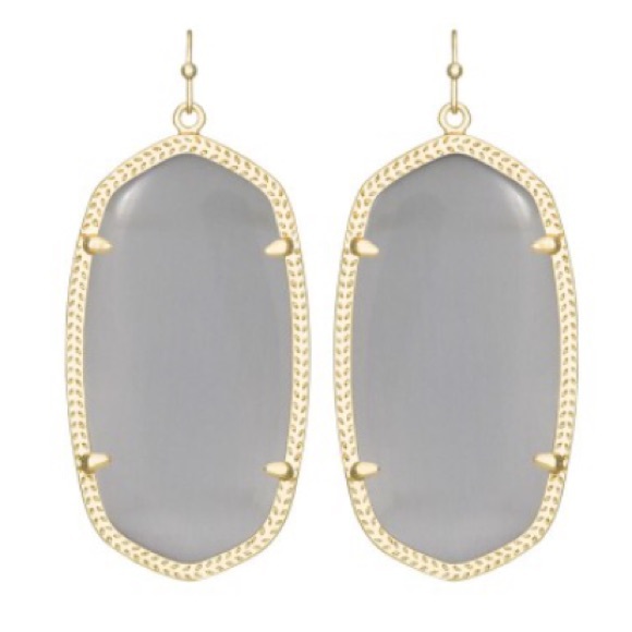 Kendra Scott Jewelry - 💎SOLD💎 Kendra Scott Danielle Slate Gray Earrings