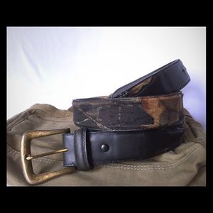 Men's Mossy Oak Camo Belt