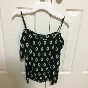 Black Off the Shoulder Top