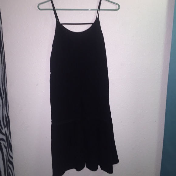 Black sun dress