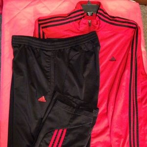 Men's Complete Adidas outfit jacket and pants