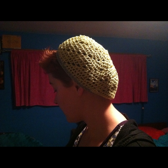 handmade by me Accessories - Green crocheted beanie handmade by me Accessories - Green crocheted beanie