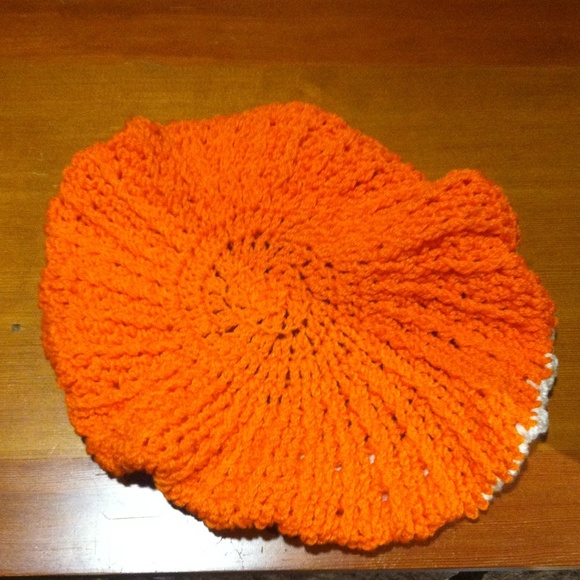 Accessories - Orange-creamsicle crocheted hat Accessories - Orange-creamsicle crocheted hat