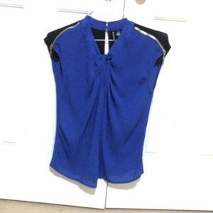 Black and Blue Top
