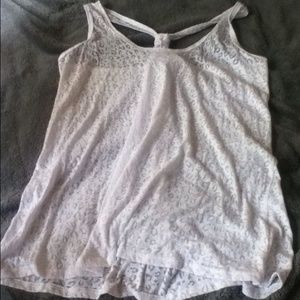 White leopard tank top