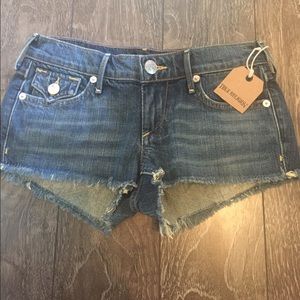 Brand New* True Religion cut off shorts!!