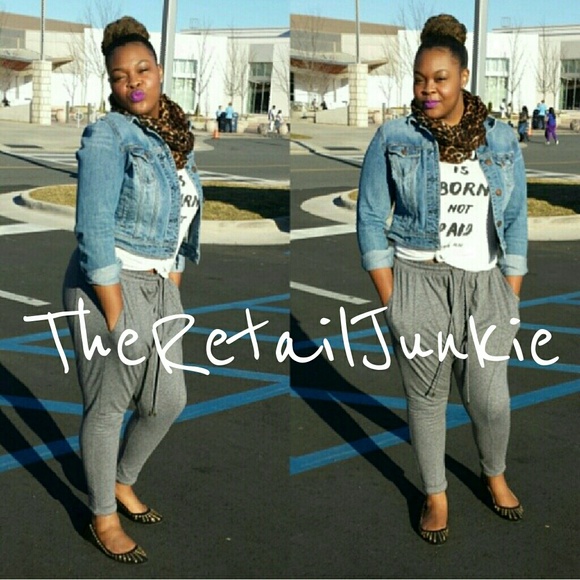 American Eagle Distressed Denim Jacket