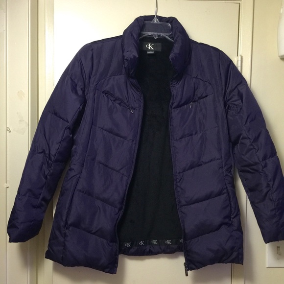 Girls purple puffer jacket
