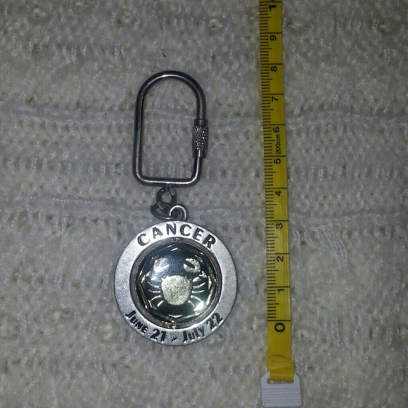 Cancer crab keychain