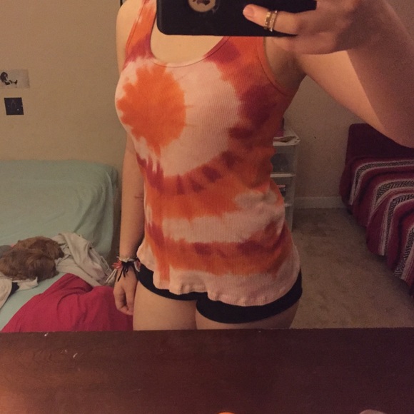 Tye dye tank top