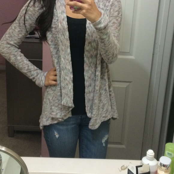 American eagle knit flowy cardigan
