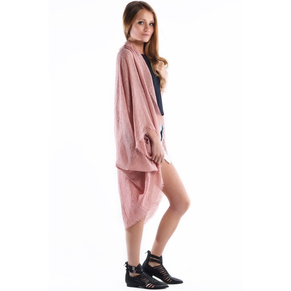 "Cinderella" Cocoon Kimono Cardigan Scarf - Picture 2 of 2