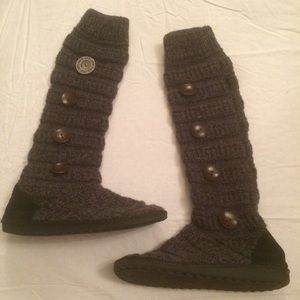 Muk Luks Sweater Boots
