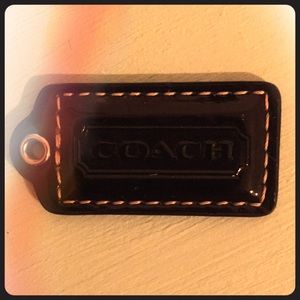 Coach Hang Tag