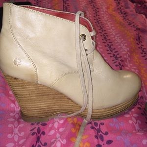 Lucky Brand wedges / booties
