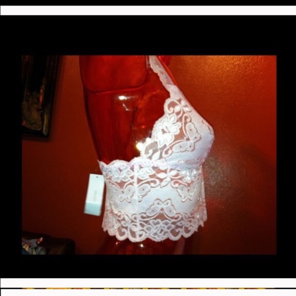 DKNY Sexy Lace Camisole/Sleep Top sz S NWT! - Picture 2 of 4