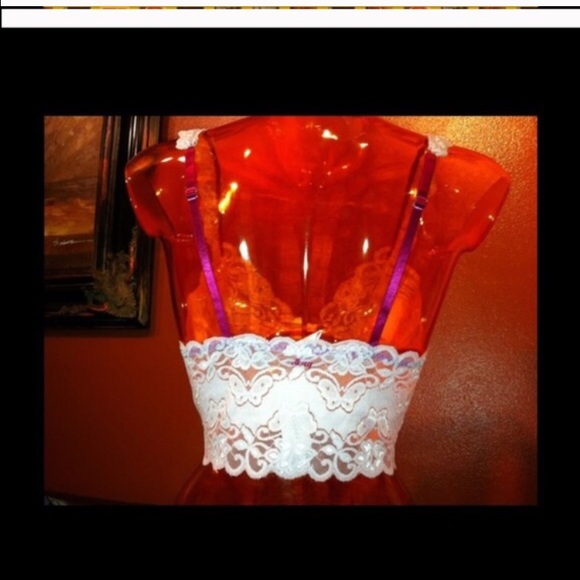 DKNY Sexy Lace Camisole/Sleep Top sz S NWT! - Picture 3 of 4