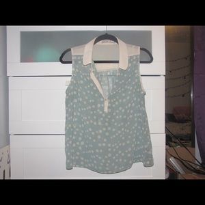 Polka dot top