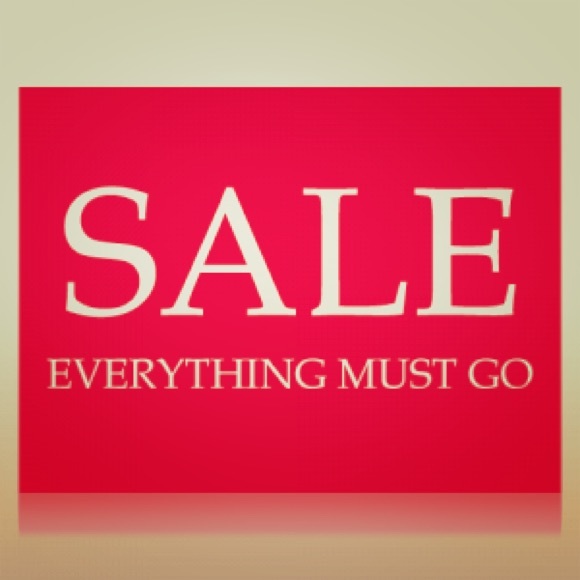 My whole closet must go!